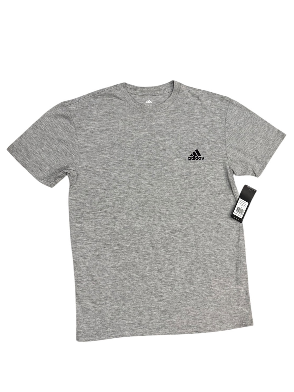 NWT Adidas Golf Heather Gray Logo Tee Men’s Small Athletic T-Shirt